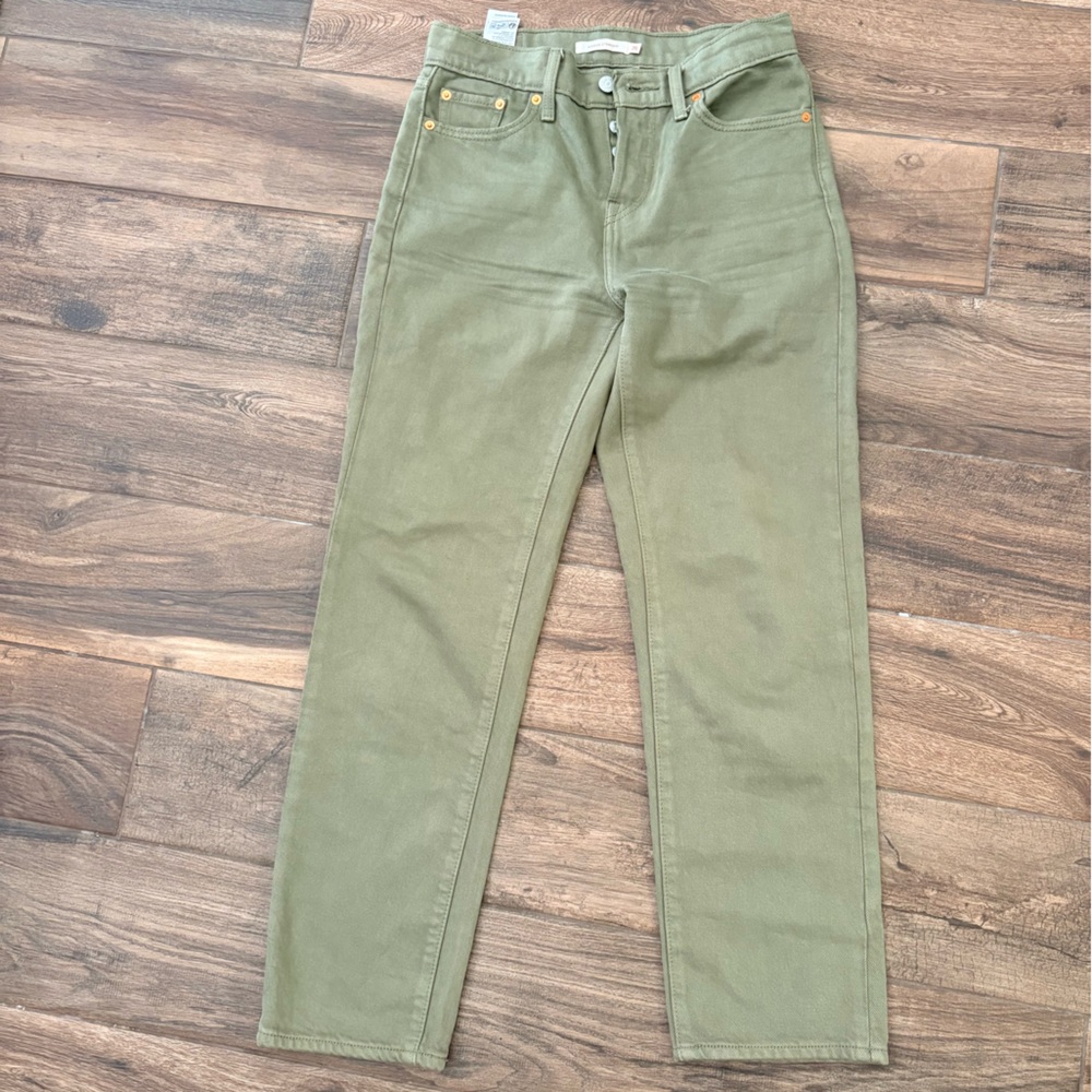 Levi's, 26, Olive Green Women's Jeans